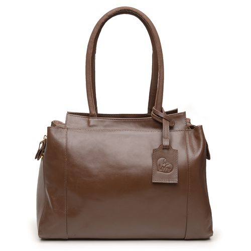 Bolsa de Couro Legítimo Média - Loja Miuzzi