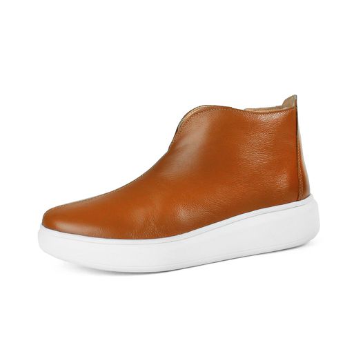Bota Cano Curto Ref 3104 Couro Legítimo - Loja Miuzzi
