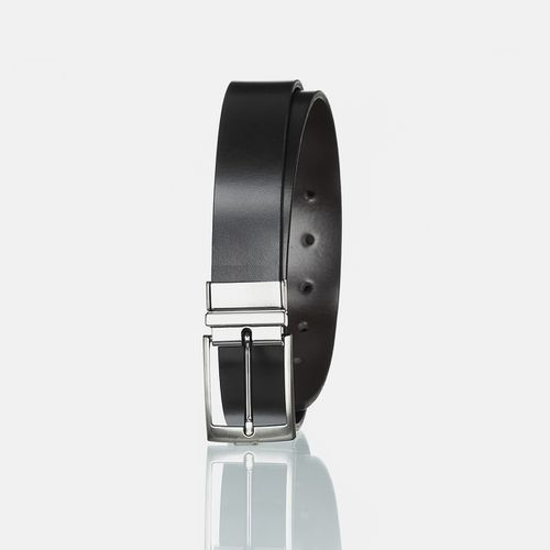 Cinto Masculino Social dupla face couro legítimo cores preto x café largura 3,5 cm - Loja Pierrô | Calçados Masculinos e Femininos