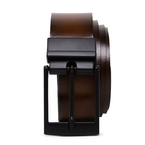 Cinto Masculino Social dupla face couro legítimo cores preto x tabaco largura 4 cm - Loja Pierrô | Calçados Masculinos e Femininos