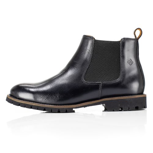 Bota Chelsea feminina couro legítimo cor preta extremo conforto - Loja Pierrô | Calçados Masculinos e Femininos