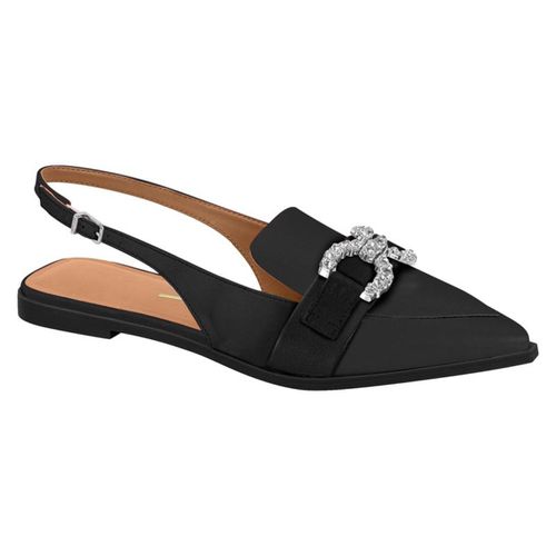 Sapatilha Feminina Preta Fivela Mule Slingback Lan... - LOJASANTAROSA