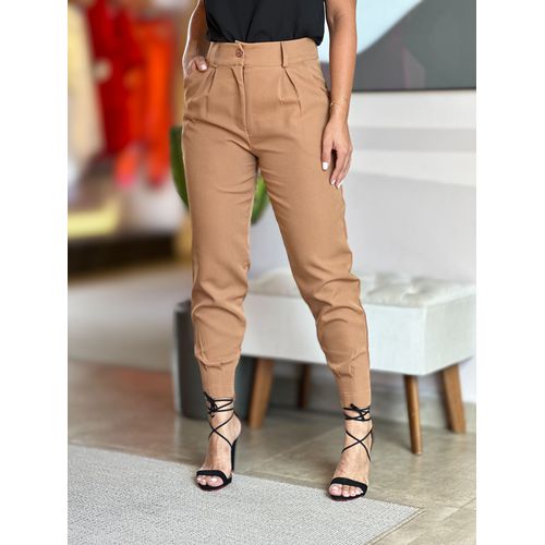 Calça Alfaiataria Nicole CAPUCCINO - 0006850036 - LOJA TUTTI FRUTTI