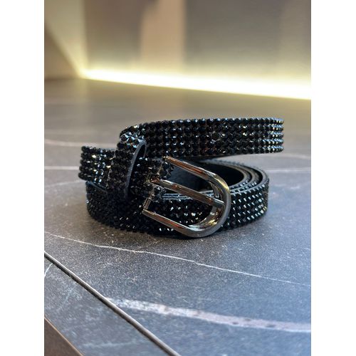 Cinto Strass Duda PRETO - 0005180002 - LOJA TUTTI FRUTTI