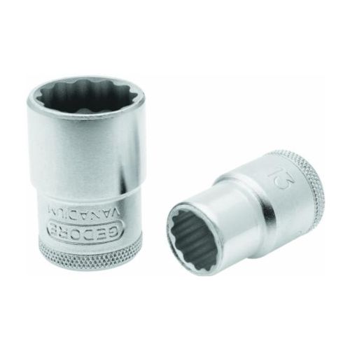 Soquete Estriado Crv Curto 14mm Encaixe 1/2 Pol 015.105 Gedo... - Mabore