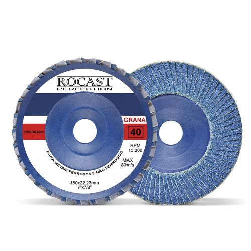 Disco de Lixa Flap 176.0006 Rocast - Mabore