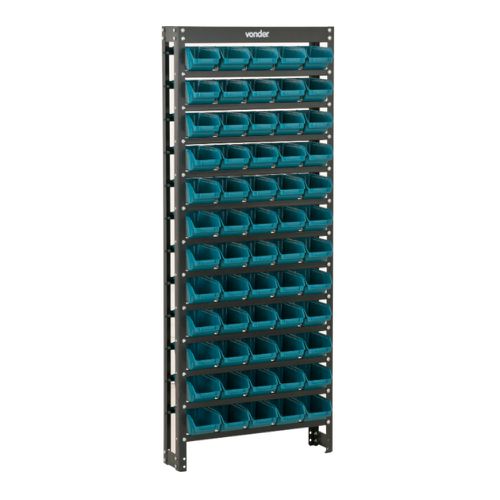 Estante Metálica com 60 Gavetas N°3 Azul 6127060311 - VONDER... - Mabore