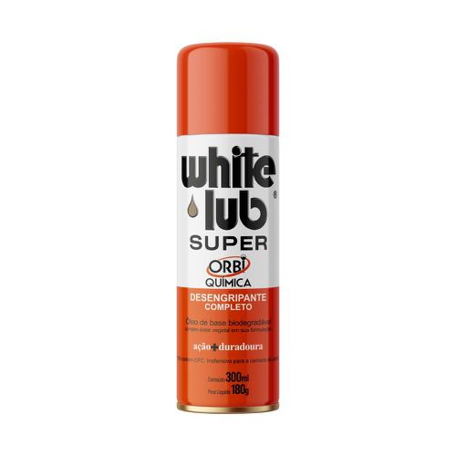 Spray White Lub Super 300ML 146 Orbi Química - Mabore