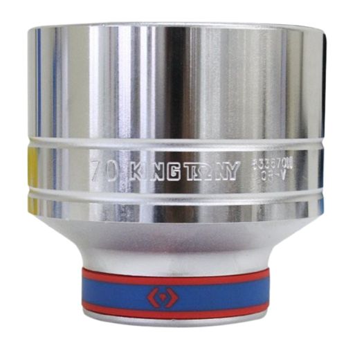 Soquete Sextavado CRV 70mm Encaixe de 3/4 Pol 633570M King t... - Mabore
