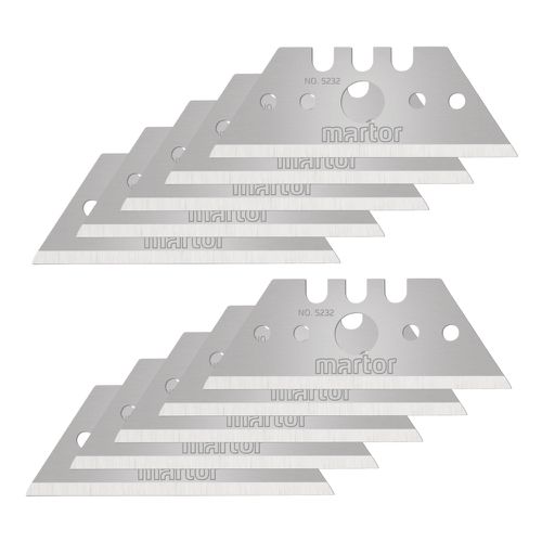 Jogo de Lâmina para Estilete Trapézio 53x19mm com 10 Unidade... - Mabore