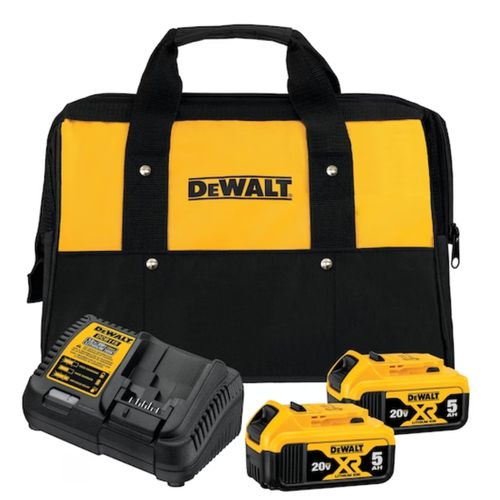 Kit 2 Bateria 5AH com Carregador 20v DCB205C2K-BR Dewalt - Mabore