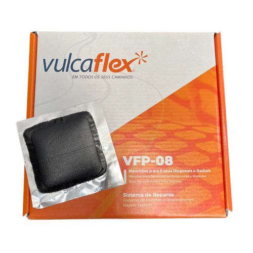 Manchão Tapa Furo VFP-08 Caixa com 100 Unidades Vulcaflex - Mabore