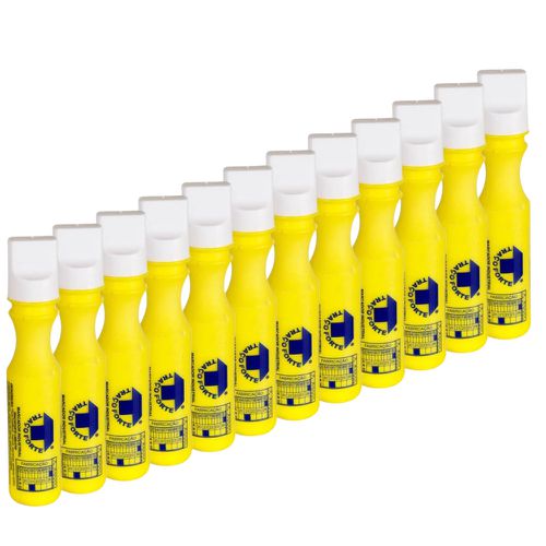 Kit 18 Marcadores Industriais Amarelo 3mm M26-AM60-3 Baden - Mabore