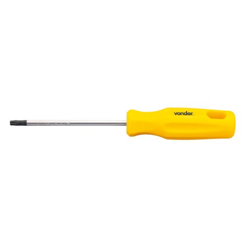 Chave Hexalobular T25 com Cabo Reto 3669025000 - Vonder - Mabore