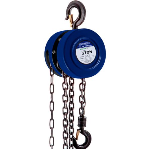 Talha Manual 3ton Corrente Elevação 3m TA-7 Marcon - Mabore