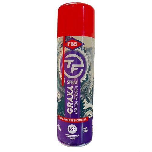 Graxa Líquida Sintética Incolor em Spray com Teflon 300ml Fb... - Mabore