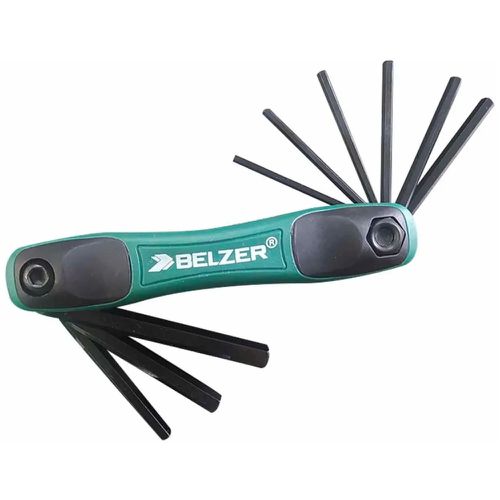 Jogo de Chave Allen Tipo Canivete com 9 Peças 09122BZ Belzer - Mabore