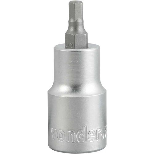 Soquete Hexagonal 5mm Encaixe 1/2 Pol 3039005012 Vonder - Mabore