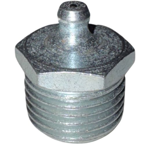 Graxeira Aço Zincado Reta 1/2 Pol NPT-14 FNT-1203 Fiontar - Mabore