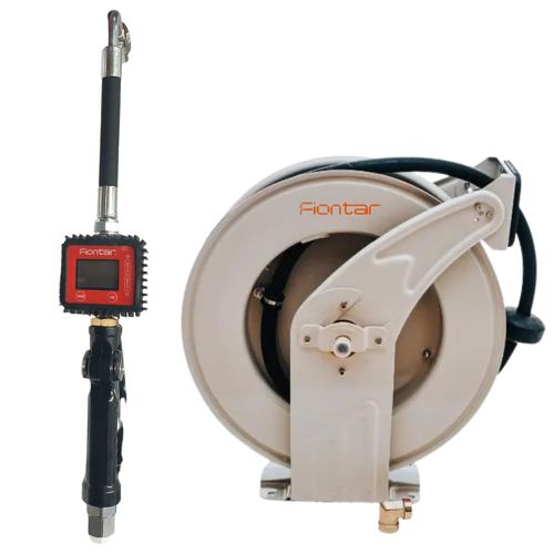 Kit Carretel de Óleo/Água 1/2 Pol FNT-1006 + Medidor Digital... - Mabore