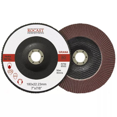 Disco de Lixa Flap 102.0007 Rocast - Mabore