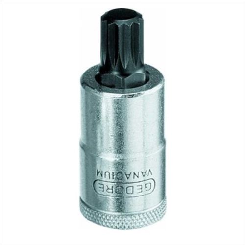 Chave Soquete Multidentado 1/2 Pol Encaixe 6mm 016.710 Gedor - Mabore
