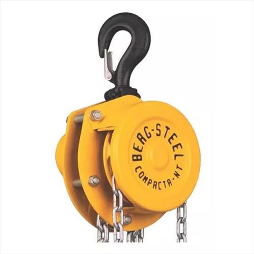 Talha Manual Para Elevação 1 Ton x 3m Nt.100-030 Berg Steel - Mabore