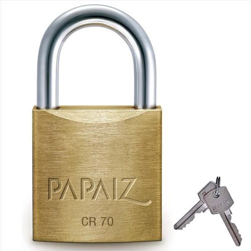 Cadeado Em Latão 70mm Cr-70 Papaiz - Mabore