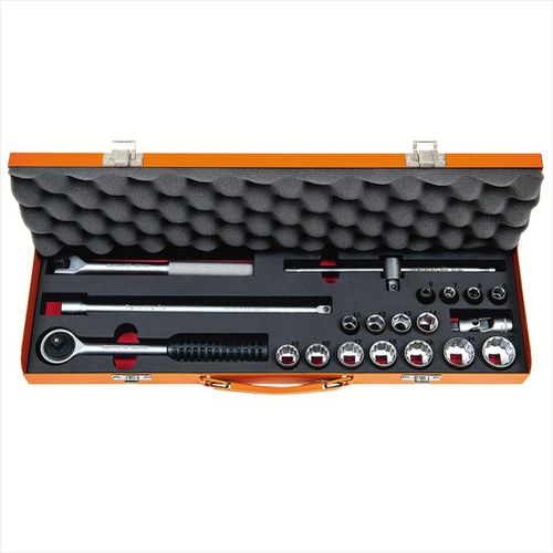 Jogo De Soquete Estriado/sextavado Crv Curto 6 à 22mm 448164... - Mabore