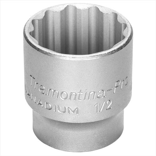 Soquete Estriado Crv Curto 30mm Encaixe 1/2 Pol 44833130 Tra... - Mabore