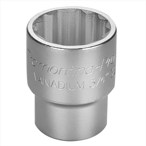 Soquete Estriado Crv Curto 32mm Encaixe 3/4 Pol 44853132 Tra... - Mabore