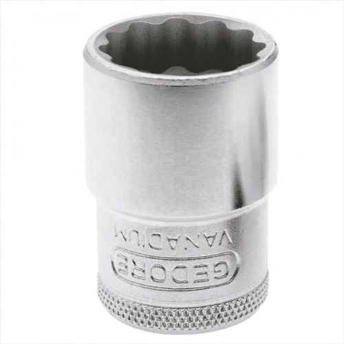Soquete Estriado Crv Curto 14mm Encaixe 1/2 Pol 015.105 Gedo... - Mabore