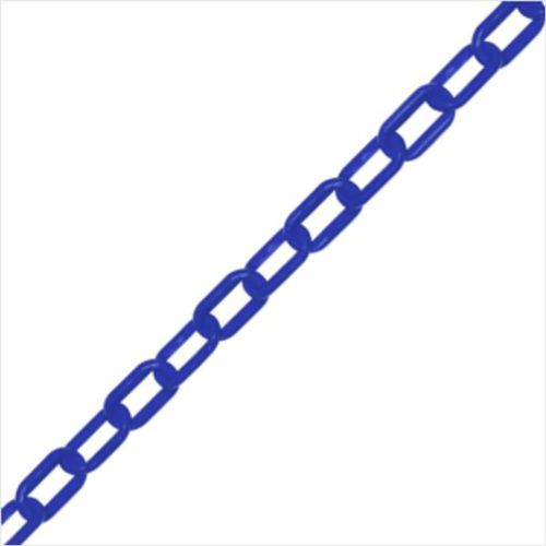 Corrente plástica de segurança azul elo grande 63mm 700.0009... - Mabore