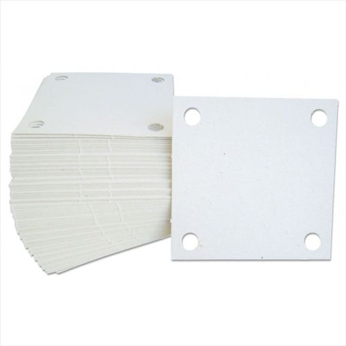 Placa de Papel Filtrante 7 x 7 Pol Com 4 Furos 100 Commerch - Mabore