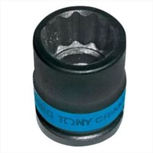 Soquete De Impacto Estriado Curto 16mm Encaixe 1/2 Pol 45301... - Mabore