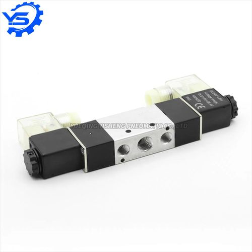 Válvula Solenoide Duplo 5 Vias 4v220-06-ac220v Air Tac - Mabore
