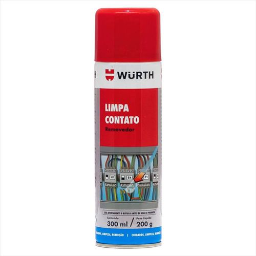 Limpa Contato Elétrico 300ml 389565300 Wurth - Mabore