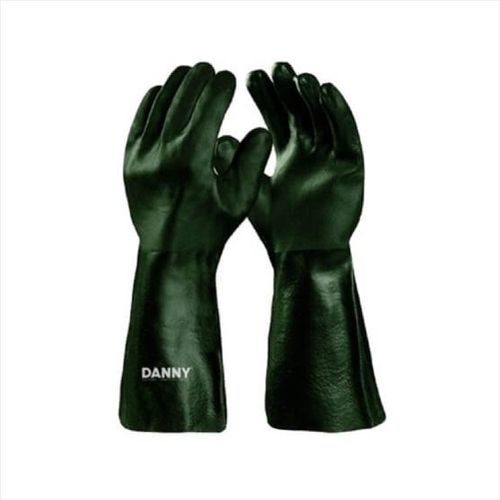Luva de Segurança PVC Verde Petronit Tam M DA-12210D Danny - Mabore