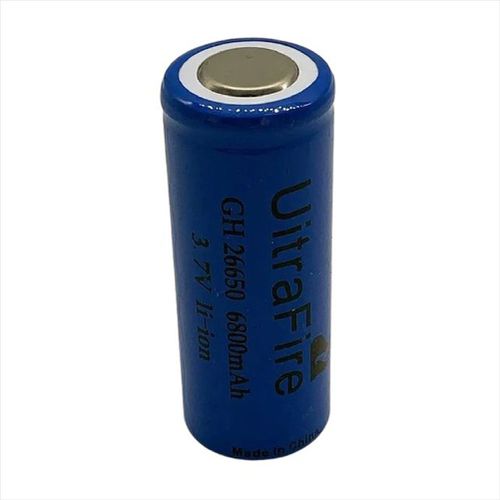 Bateria Recarregável 26650 3,7v 6800mah Li-on 26650 Ultrafir... - Mabore