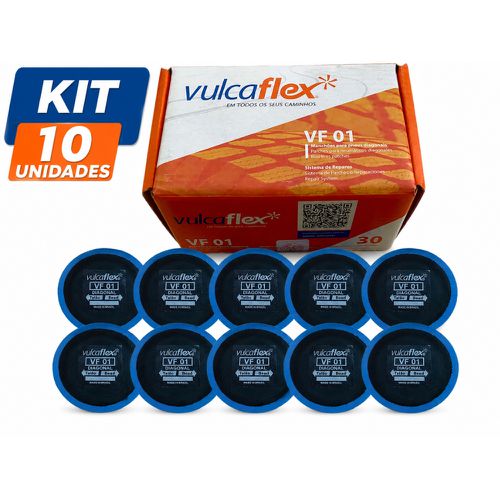 Manchão Diagonal a Frio VF-01 com 10 Unidades Vulcaflex - Mabore