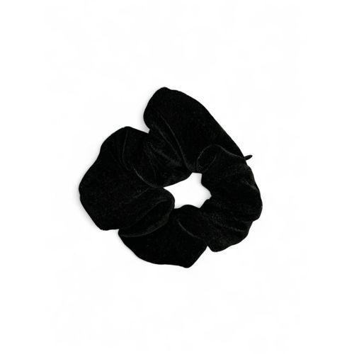 Scrunchie Veludo c/ Zíper Black