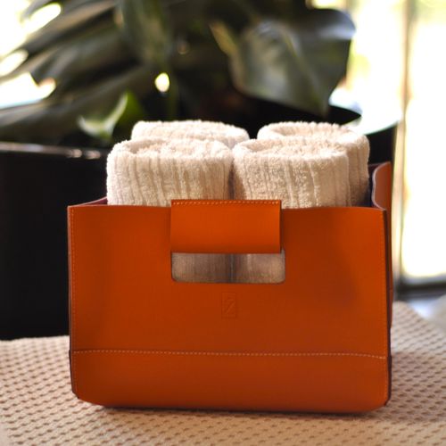 Cestone Mini - Laranja/Rosa