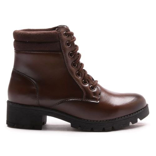 Coturno Molly Feminino Alice com Atacador e Solado... - MOLLY
