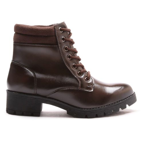 Coturno Molly Feminino Alice com Atacador e Solado... - MOLLY