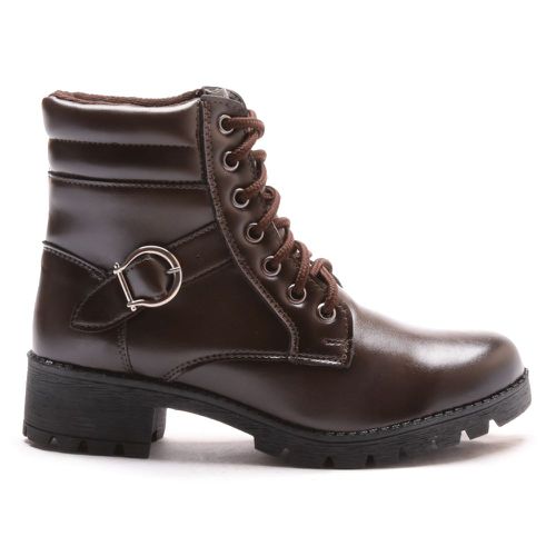 Coturno Molly Feminino Alice com Atacador e Fivela... - MOLLY