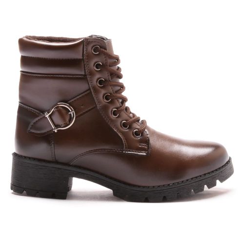 Coturno Molly Feminino Alice com Atacador e Fivela... - MOLLY