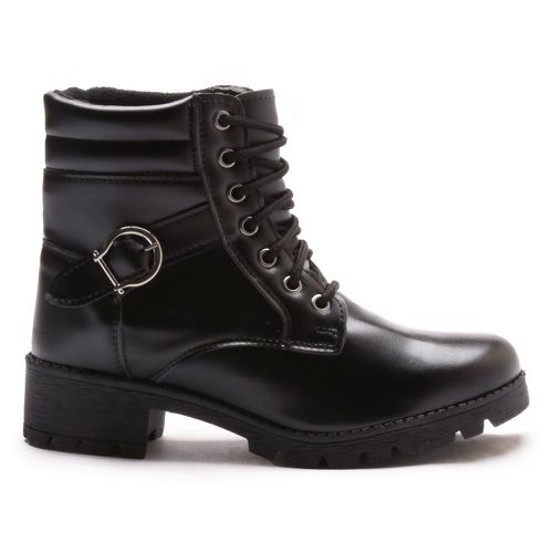 Coturno Molly Feminino Alice com Atacador e Fivela... - MOLLY
