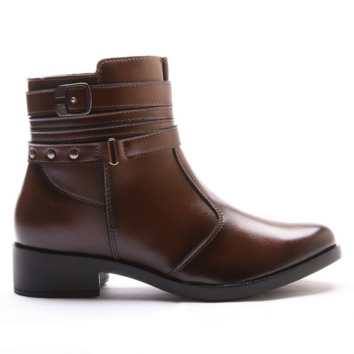 Bota Molly Feminina Melissa Cano Curto com Detalhe... - MOLLY