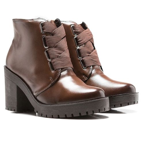 Coturno Molly Feminino Valentina com Elástico - Ca... - MOLLY