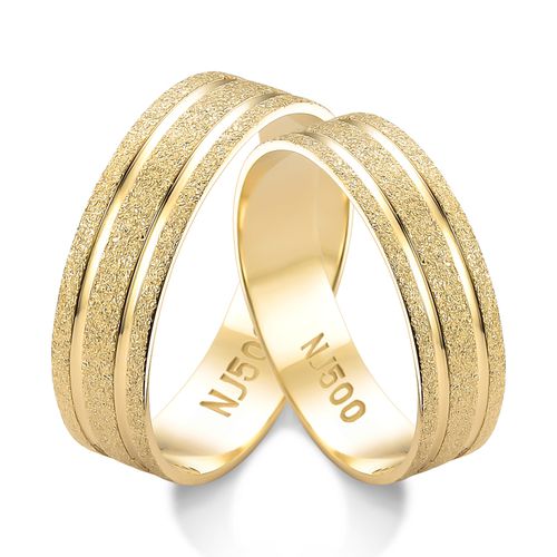 Alianças de Ouro 12k/500 AL-129